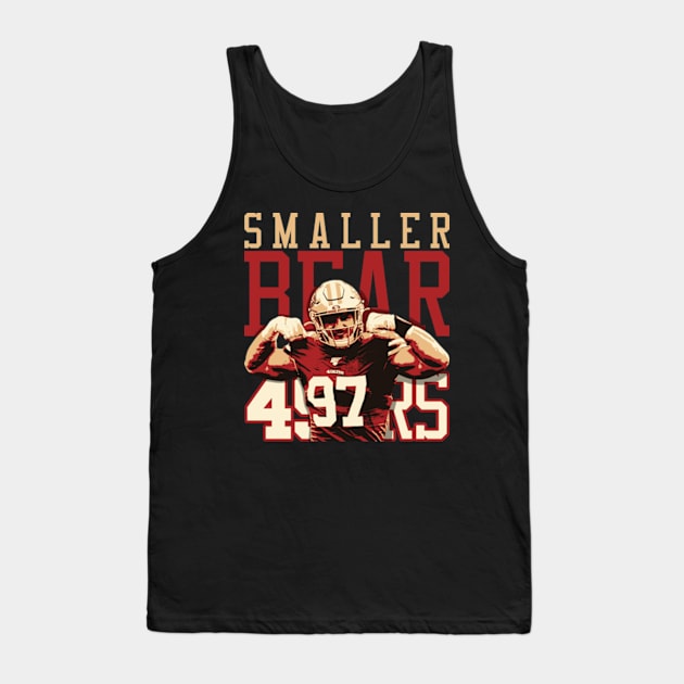 Nick Bosa Smaller Bear Tank Top by mia_me